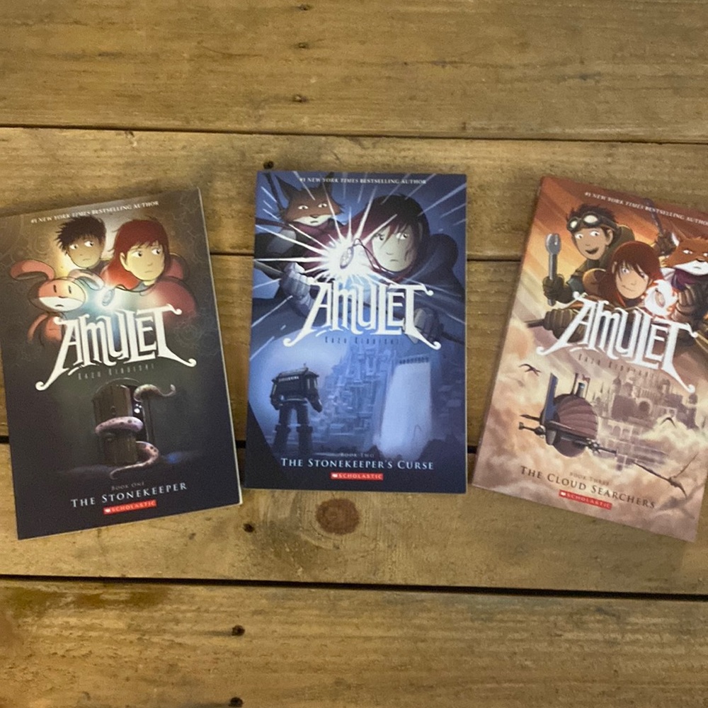 Amulet Book Series Books 1 thru 3